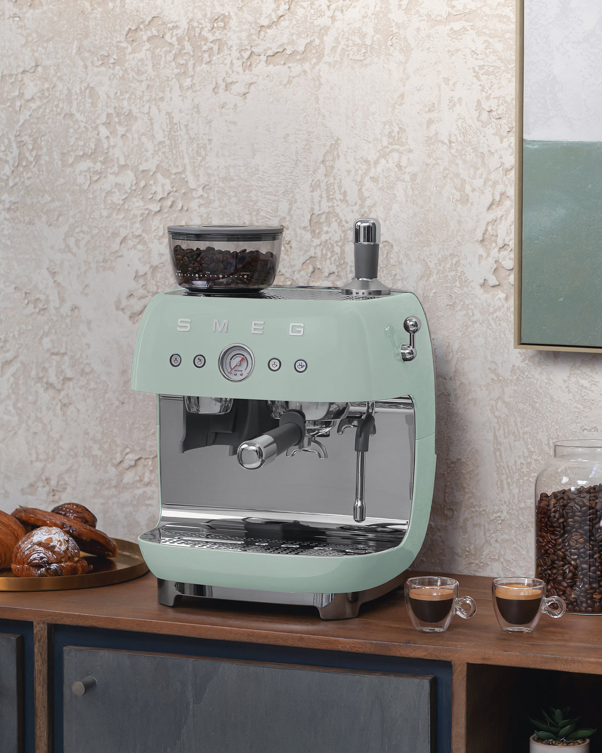 EAN 8017709329860 - Smeg EGF03PGEU cafetera eléctrica Manual Máquina espresso 2,4 L imagen 17