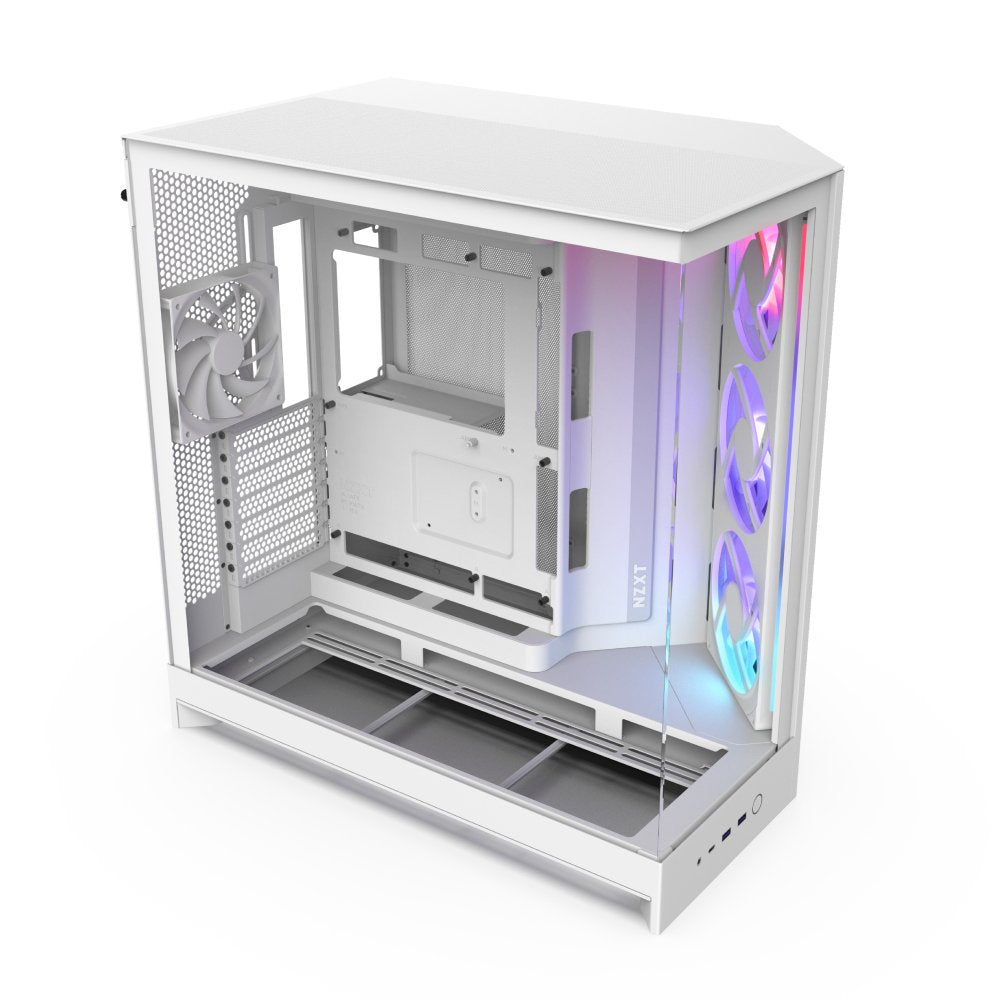 EAN 5056547207650 - NZXT H9 Flow RGB Midi Tower Blanco imagen 10