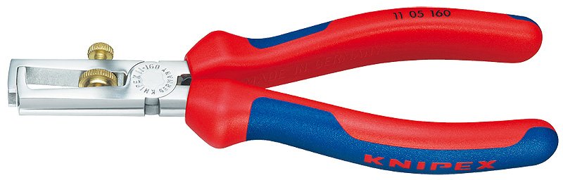 Pelacable Knipex 11 05 160 Azul, Rojo