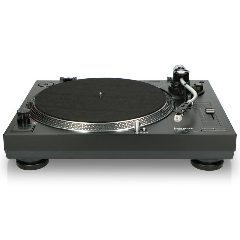 EAN 8711902040637 - Lenco L-3808 Black Tocadiscos de tracción directa Negro imagen 1