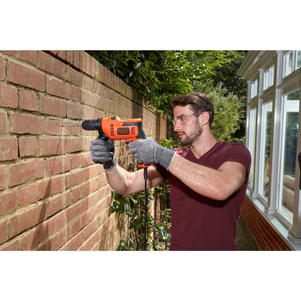 EAN 5035048704219 - Black & Decker BEH200-QS taladro 2900 RPM Negro, Naranja imagen 3