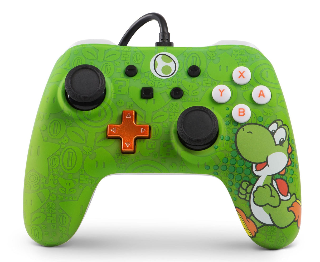 Mando Wired Controller Nintendo Switch Súper Mario Yoshi Usb 2.0 1.8m