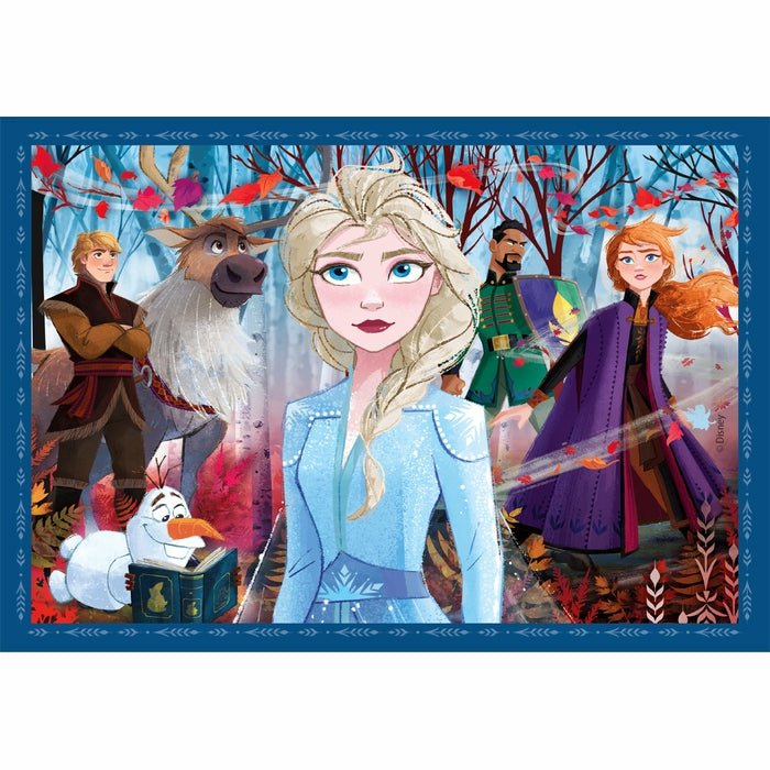 Puzzle Clementoni Supercolor 4 In 1 - Disney Frozen 2 21518