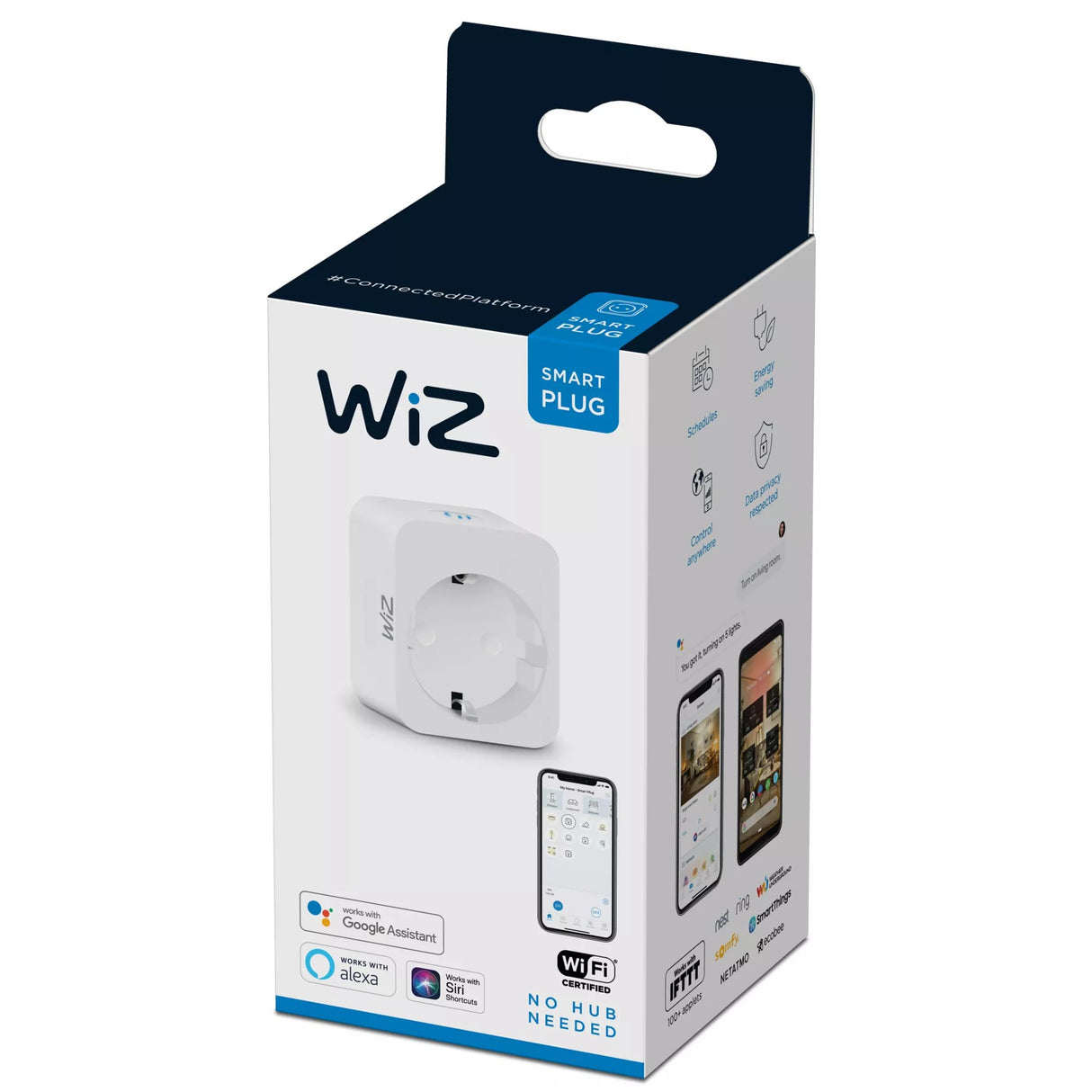 EAN 8718699789329 - WiZ 8718699789329 enchufe inteligente 2300 W Hogar Blanco imagen 6