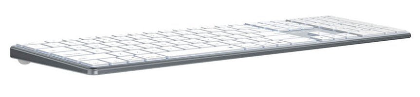Targus Hyperspace Teclado Full Size Retroiluminación Inalámbrico Bluetooth 5.0 Qwerty Reino Unido Gris Espacio