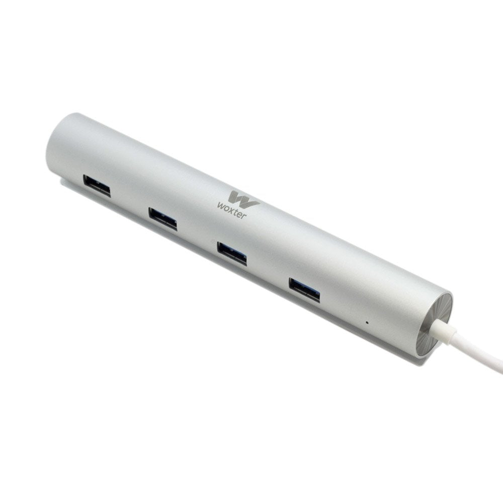EAN 8435089026702 - Woxter Hub 73 USB 3.2 Gen 1 (3.1 Gen 1) Type-A 5000 Mbit/s Plata imagen 5