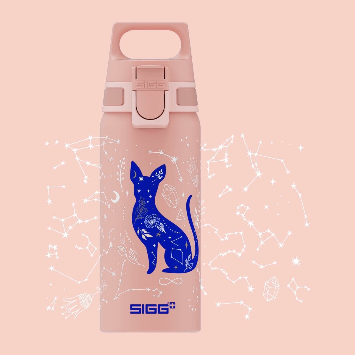 EAN 7630135600511 - SIGG 6005.10 bidón de agua Uso diario 600 ml Aluminio Azul, Rosa imagen 3