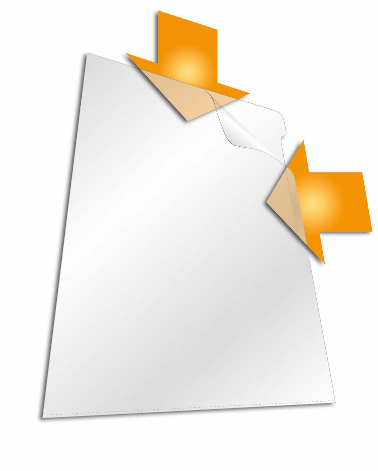 Durable Sichthülle Mandard A4 Rpp 0,10mm Transp. 100 Mück