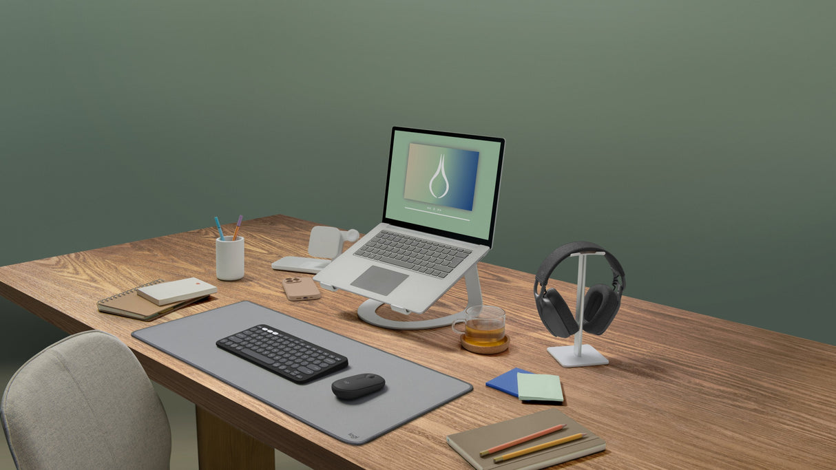 EAN 5099206115811 - Logitech 920-012203 teclado Ratón incluido Universal RF Wireless + Bluetooth QWERTZ Alemán Grafito imagen 9