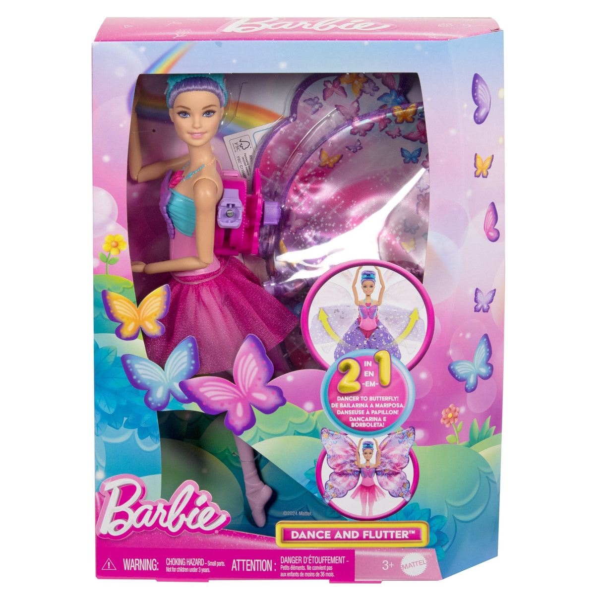 Mattel Barbie Mariposa Bailarina, Muñeca Hxj10