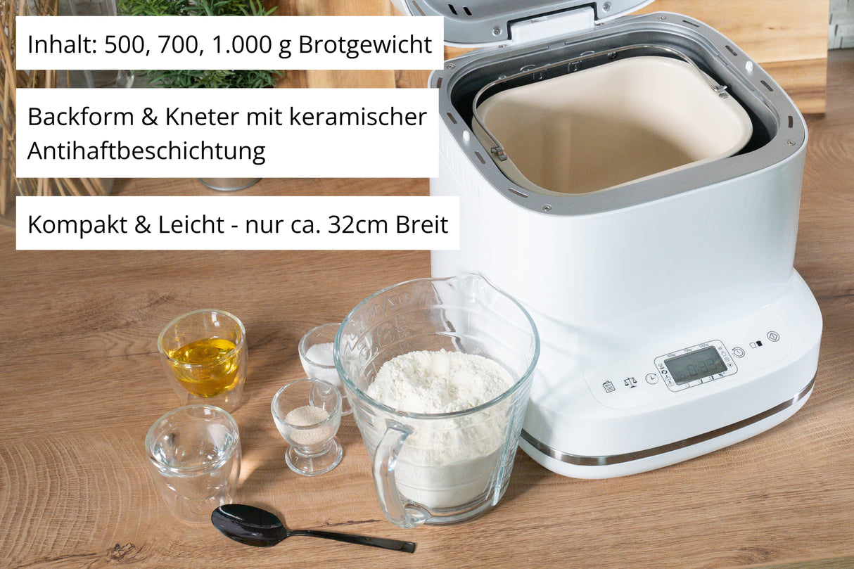 EAN 4011689681202 - Unold Backmeister Bernd 68120 panificadora 550 W Blanco imagen 9