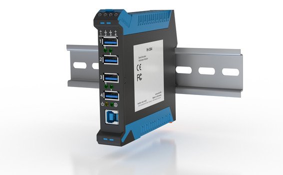Seh Ih-304 Usb3.0-Hub Hutschiene 4xusb3.0