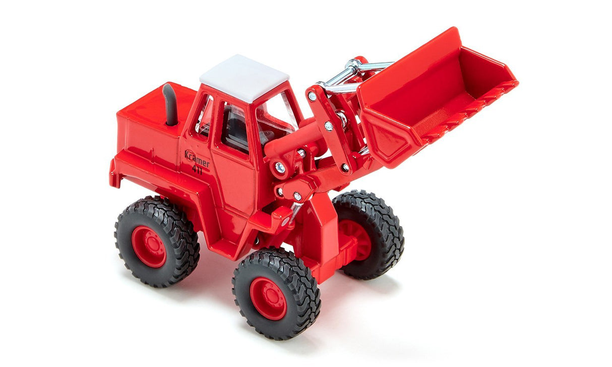 Excavadora Siku Super Kramer 411, Modelo De Vehículo Rojo 10356300000