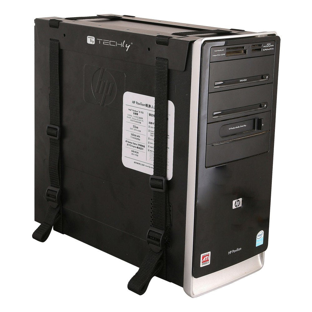 EAN 8051128102215 - Techly ICA-CS 60 soporte de CPU Soporte de CPU para instalación en escritorio Negro imagen 6