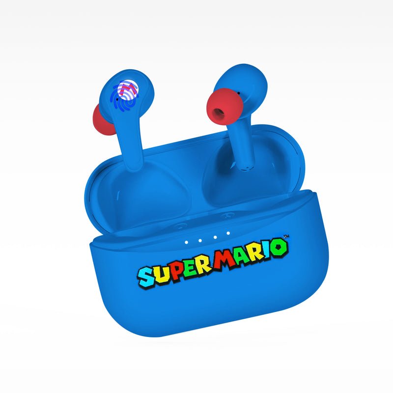 Auriculares Inalambricos Blue Super Mario Nintendo