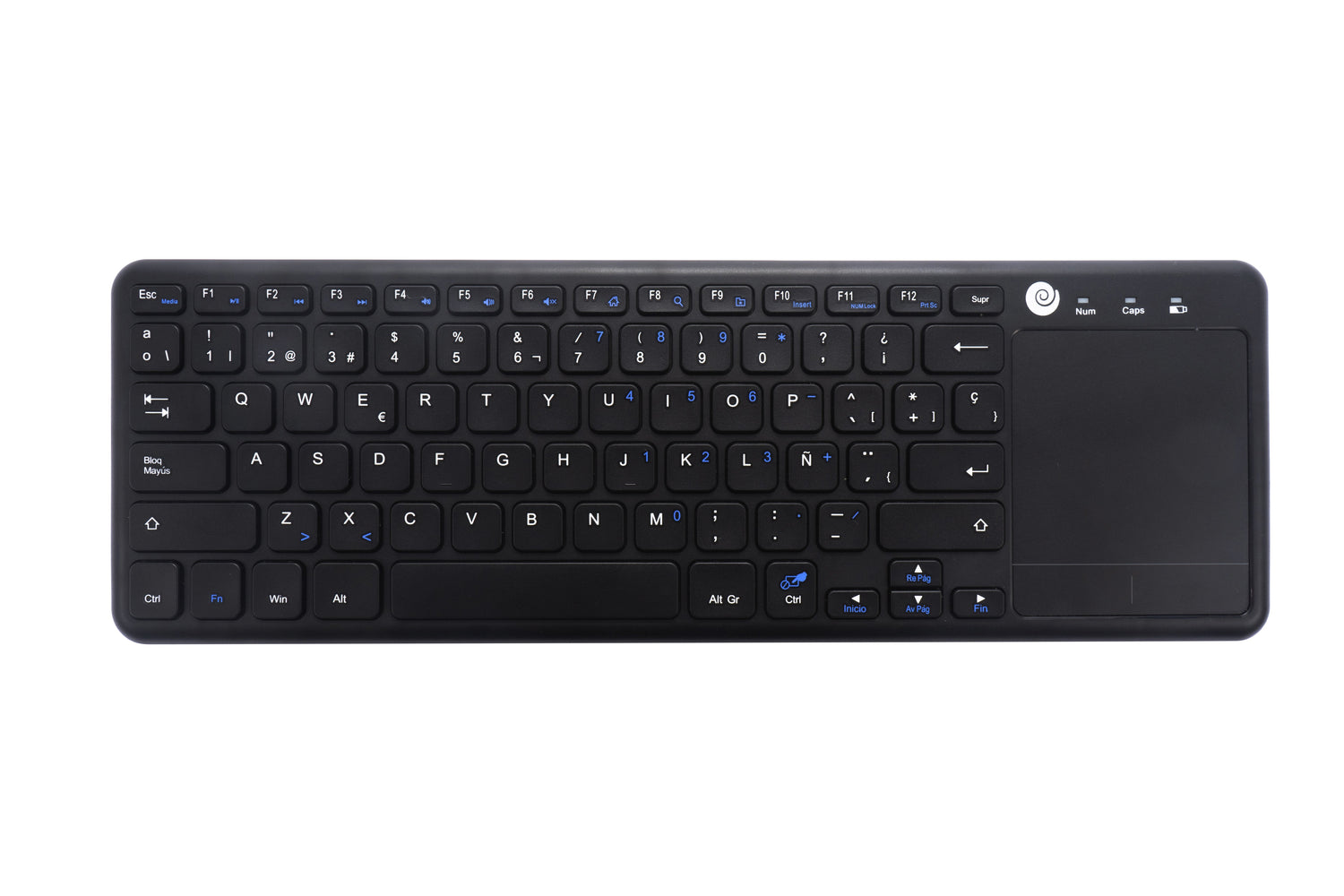 EAN 8436556148743 - CoolBox CoolTouch teclado Universal RF inalámbrico QWERTY Español Negro imagen 1