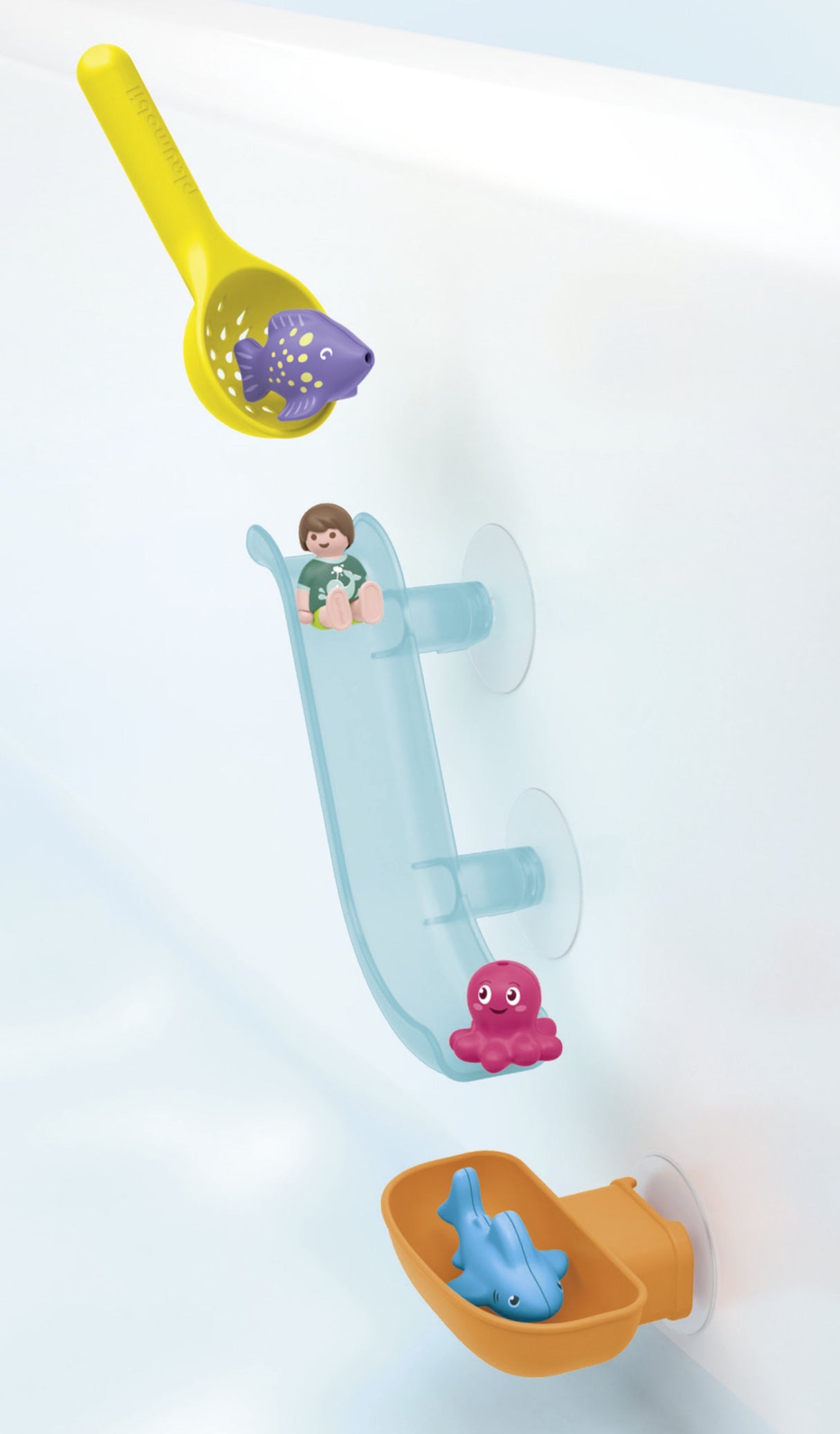 Playmobil Junior Diversion En La Pesca Con Animales Del Mar