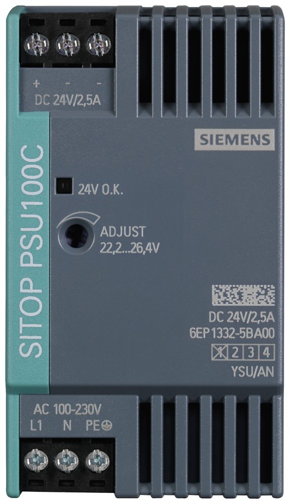 Siemens 6ep13325ba00 Sitop Psu100c 24v 2,5a Gerege. Stromvers. Eing. 120-230vac