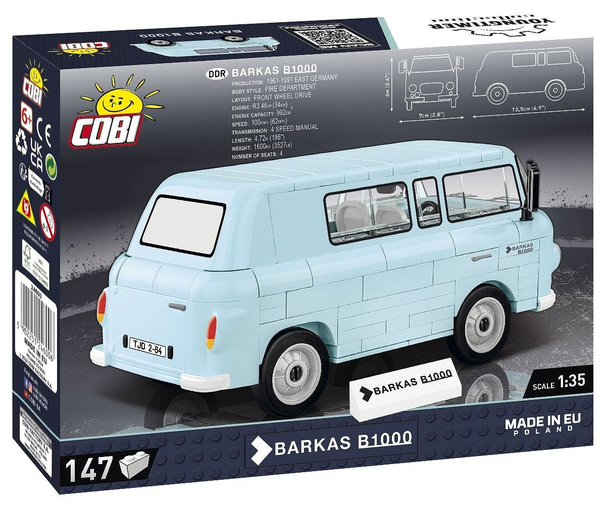 Cobi Barkas B1000, Juguetes De Diseño Cobi-24600
