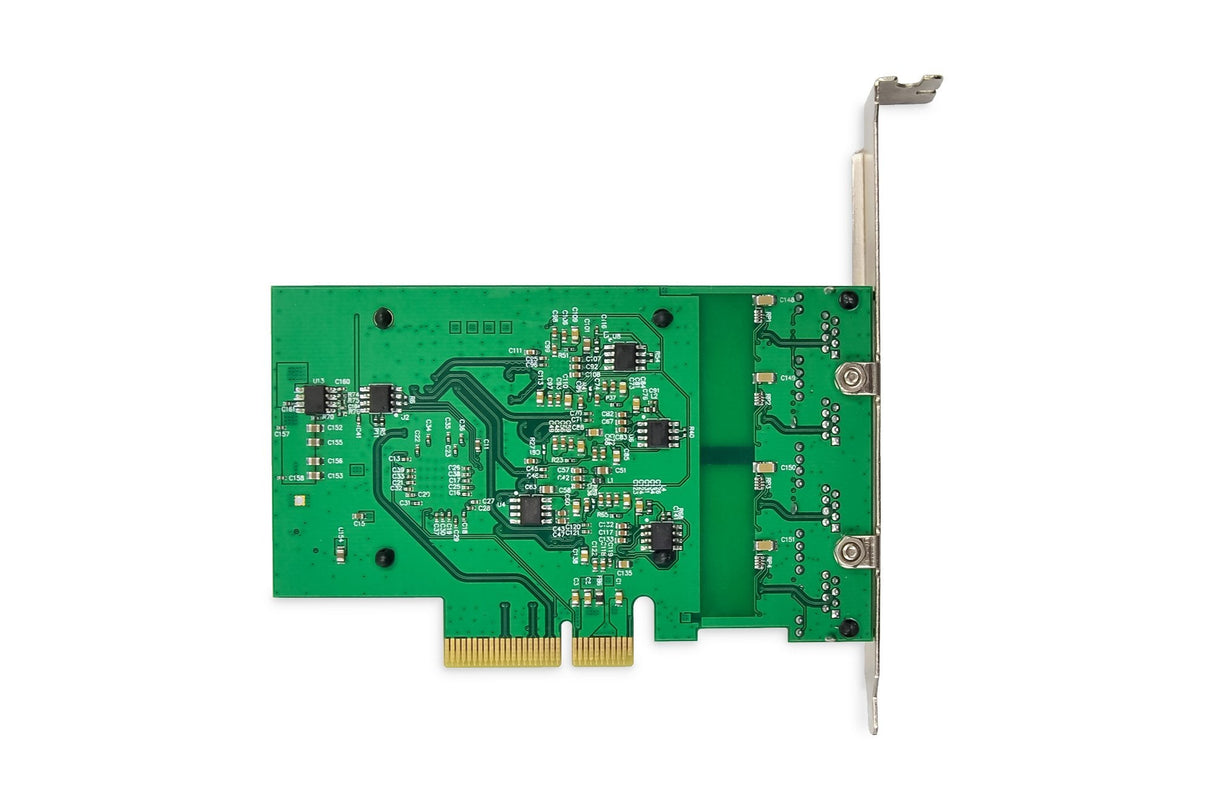 Digitus Tarjeta De Red Ethernet 2,5 Gigabit De 4 Puertos, Rj45, Pci Express, Chipset Realtek