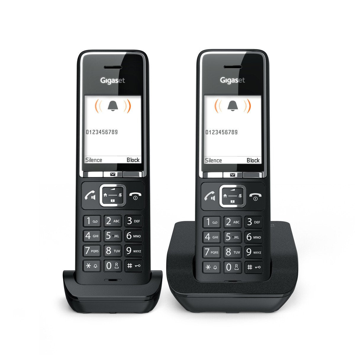 EAN 4250366866352 - Gigaset COMFORT 550 duo Teléfono analógico Identificador de llamadas Negro imagen 4
