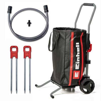 Carro De Transporte Y Portamangueras Einhell, Para Enrollador De Manguera Inalámbrico Ge-Hr 18/30 Gris, Inserción Del Enrollador De Manguera Sin Herramientas 4173772