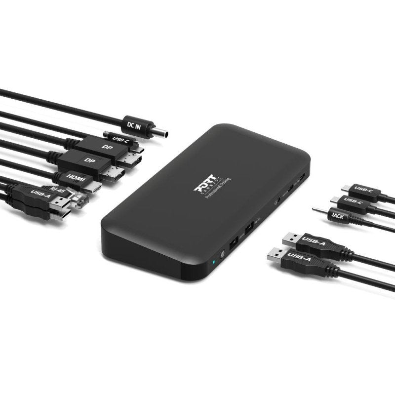 Station D Accueil Usb-C/11 Ports/100w/Negro