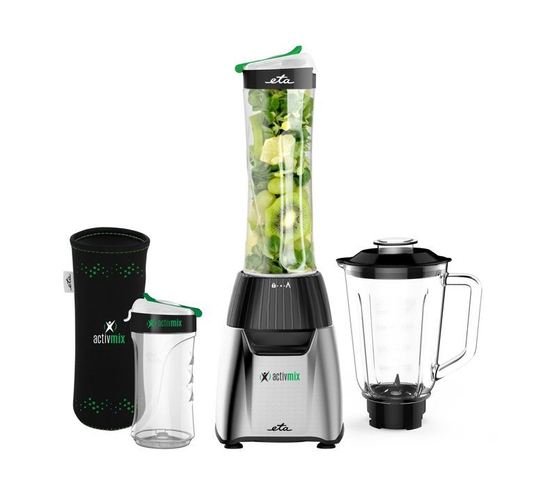 EAN 8590393254361 - Eta ETA210390000 licuadora 1 L Licuadora de vaso 350 W Negro, Acero inoxidable, Transparente imagen 3