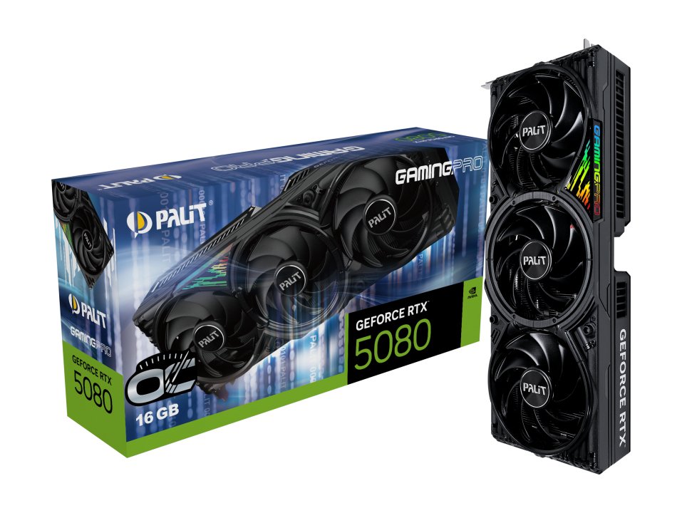 Palit Rtx5080 Gamingpro Oc 16gb Gddr7 Hdmi 3xdp