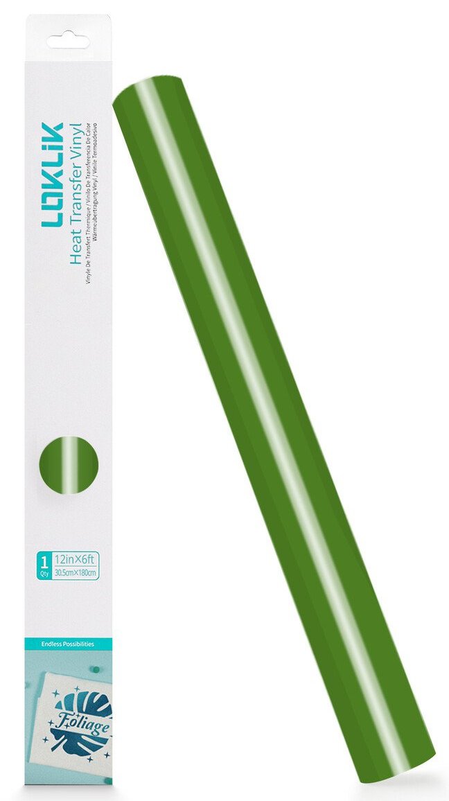 Loklik Vinilo Para Plotter Basic - Verde Hierba - 30,5 X 180 Cm