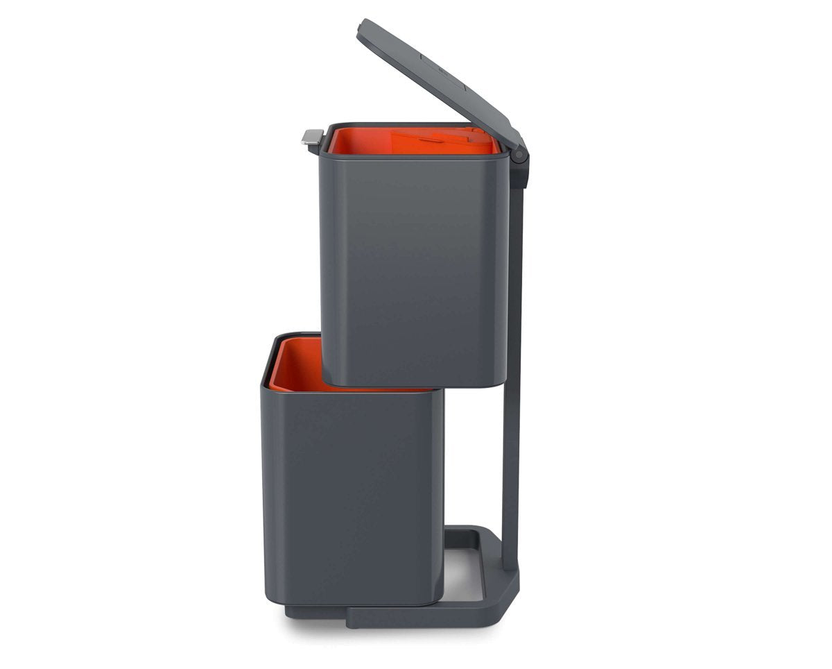 Joseph Joseph Totem Max 60 L 2 Cesta(S) Grafito, Naranja