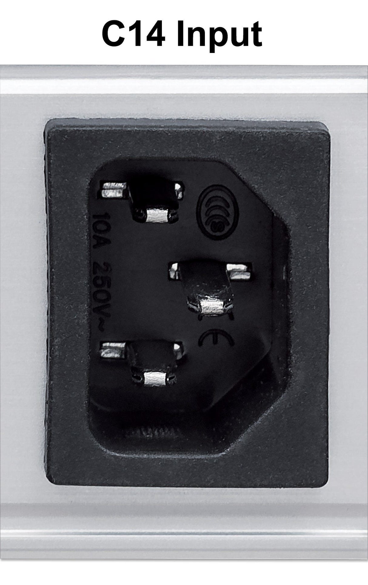 EAN 0766623163651 - Intellinet 163651 unidad de distribución de energía (PDU) 8 salidas AC 1U Negro, Plata imagen 6
