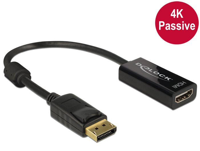 Delock Adaptador Displayport 1.2 Macho > Hdmi Hembra