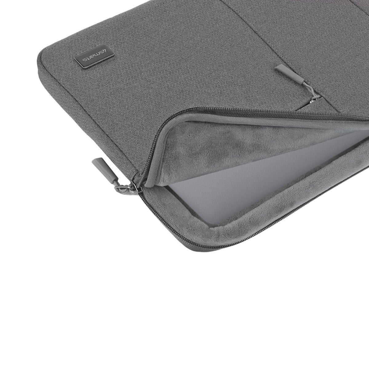 4smarts Laptop Aircushion Slim Sleeve 15", Grau
