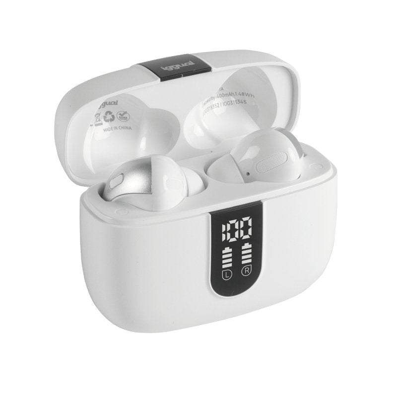 EAN 8435364319352 - iggual True Sound True Wireless Stereo (TWS) Dentro de oído Llamadas/Música Blanco imagen 15