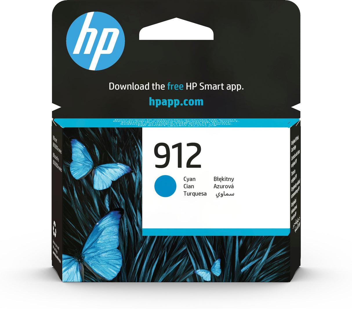 Tinta Original Hp 912 Cian