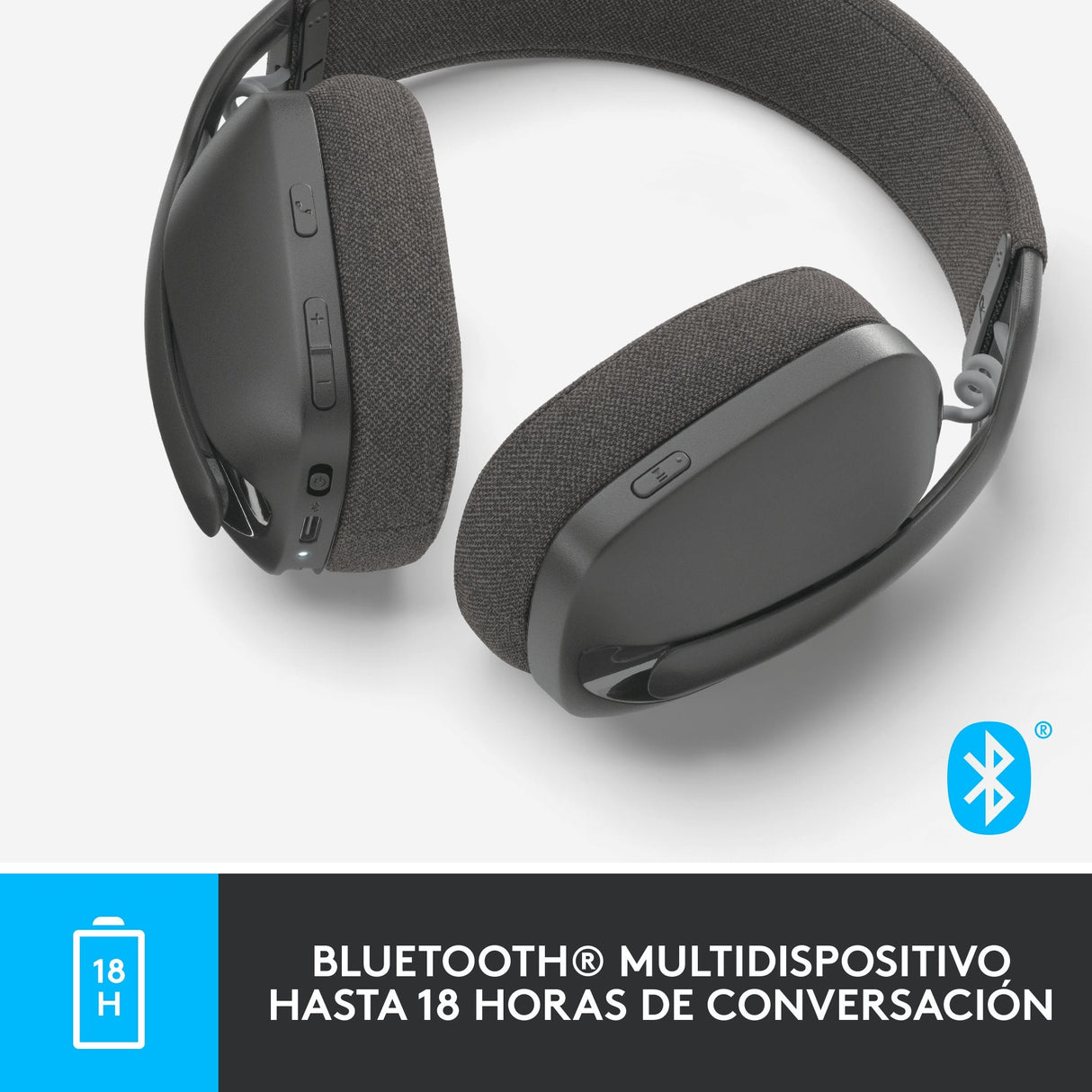 EAN 5099206103917 - Logitech 981-001213 auricular y casco Auriculares Inalámbrico Diadema Llamadas/Música Bluetooth Grafito imagen 13