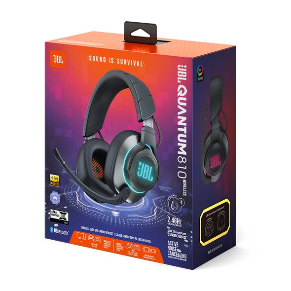 Jbl Quantum 810 Auriculares Inalámbrico Diadema Juego Usb Tipo C Bluetooth Negro
