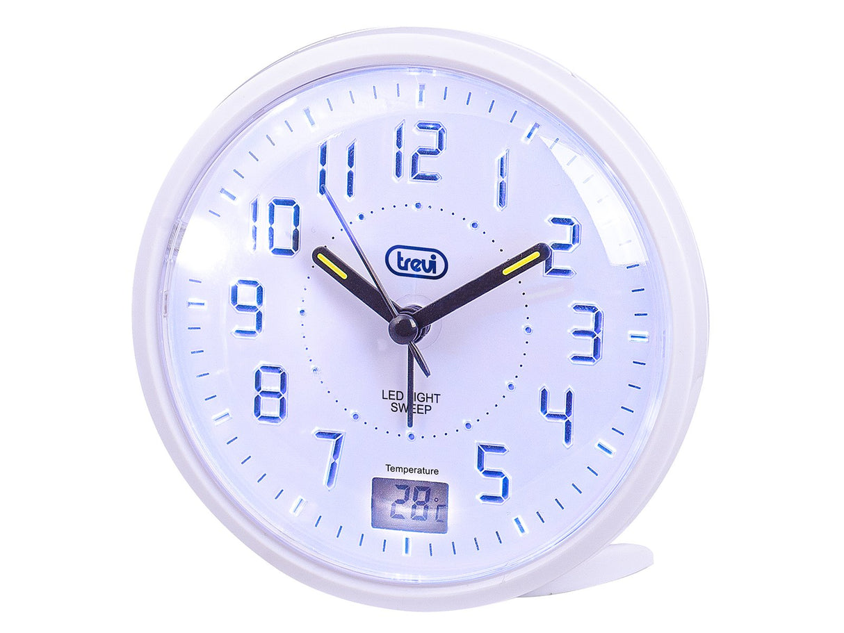 EAN 8011000025162 - Trevi SL 3P27 Reloj despertador analógico Blanco imagen 2