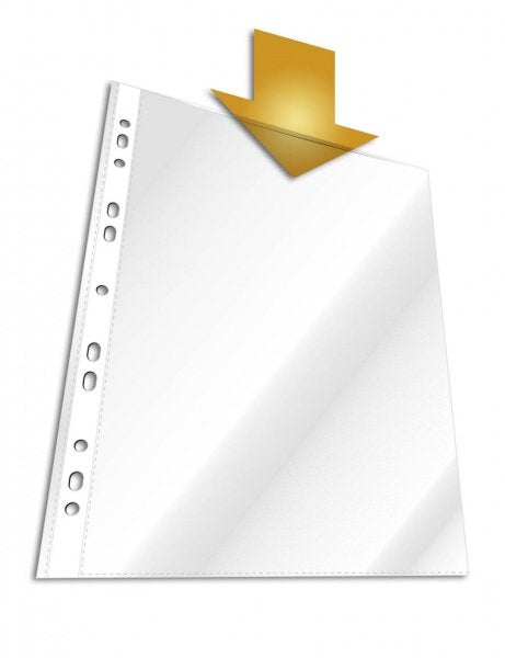 Durable Fundas Para Folletos A4 Transparenteee Bolsa 10 Piezas