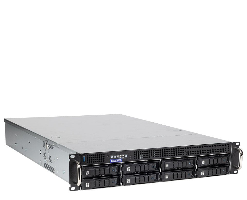 Bluechip Serverline R32317r 2he Rack, Amd Epyc 4124p Procesador / Hasta 5.10 Ghz, Amd B650e, 32 Gb Ddr5, 2 X 960 Gb Ssd, Tpm-Módulo, 2 X Rj45 (1 Gb/S)