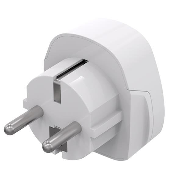EAN 8021735218043 - Celly TRAVELADAPTER adaptador de enchufe eléctrico Tipo F Universal Blanco imagen 2