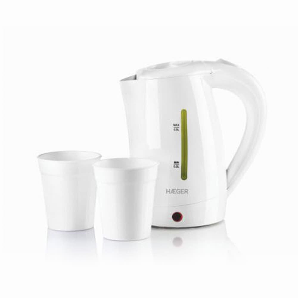 EAN 5608475009006 - Haeger EK-10W.015A tetera eléctrica 0,5 L 1100 W Blanco imagen 2