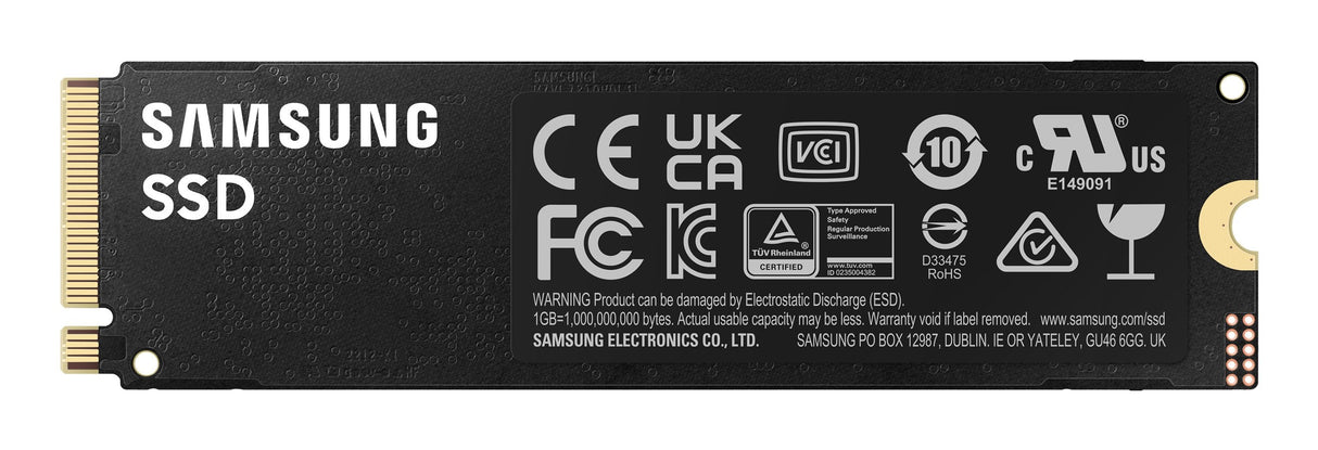 Disco Ssd Samsung 990 Pro 1tb M.2 2280 Pcie 4.0 Compatible Con Ps5 Y Pc Full Capacity