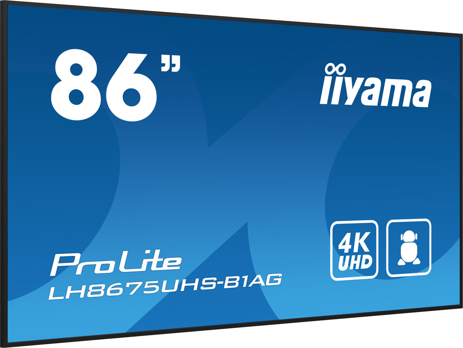 Monitor Public 86 Iiyama Lh8675uhs-B1ag Uhd
