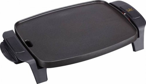 Plancha Para Asar Jata 1000w Termostato Regulable Extraible Bandeja Salsera Gr205