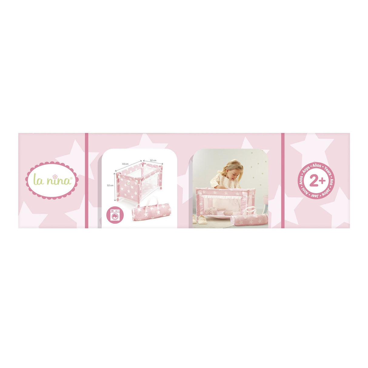 EAN 8410446604083 - La Nina 60408 accesorio para muñecas Cama/cuna para muñecas imagen 4