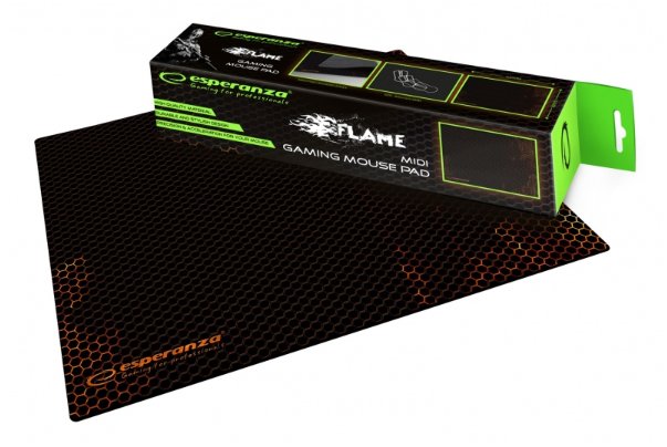 Esperanza Egp102r Flame Midi Alfombrilla Gaming | 300 X 240 X 3 Mm