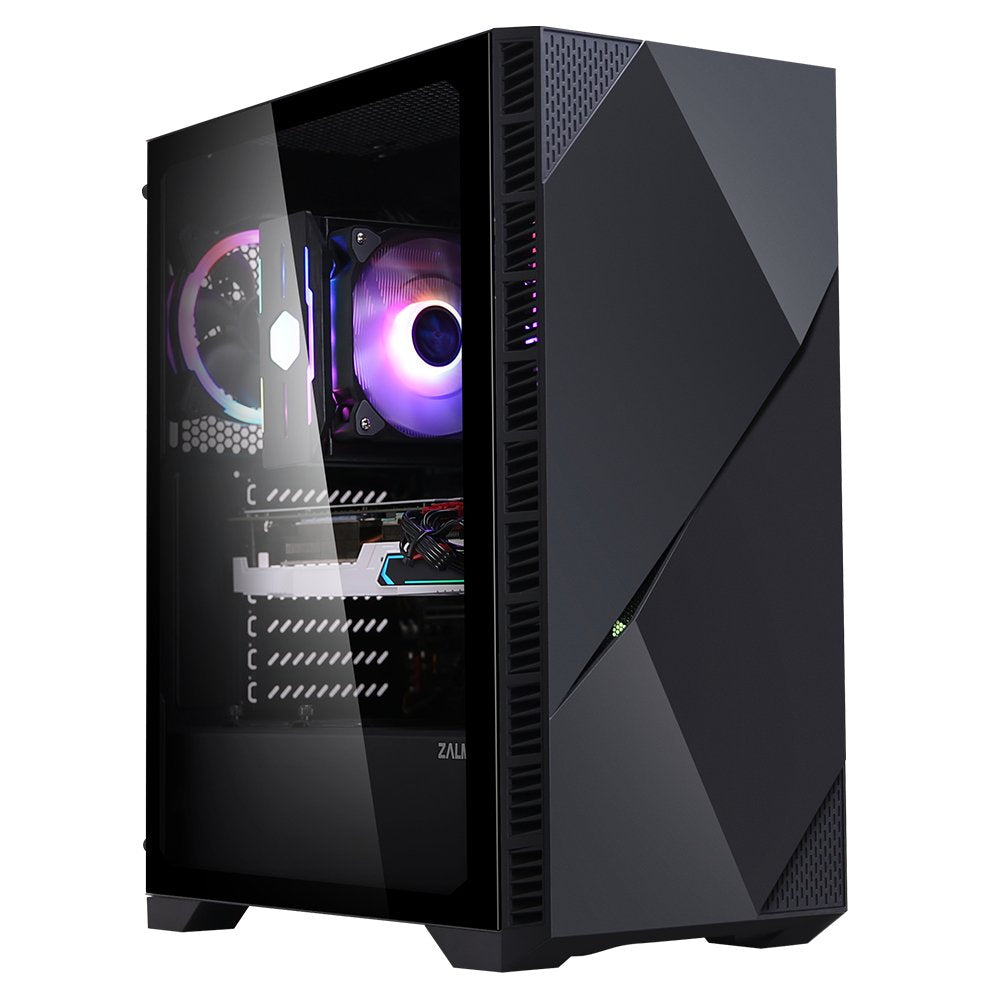 Caja Pc Zalman Z3 Iceberg Black Midi Tower Negro