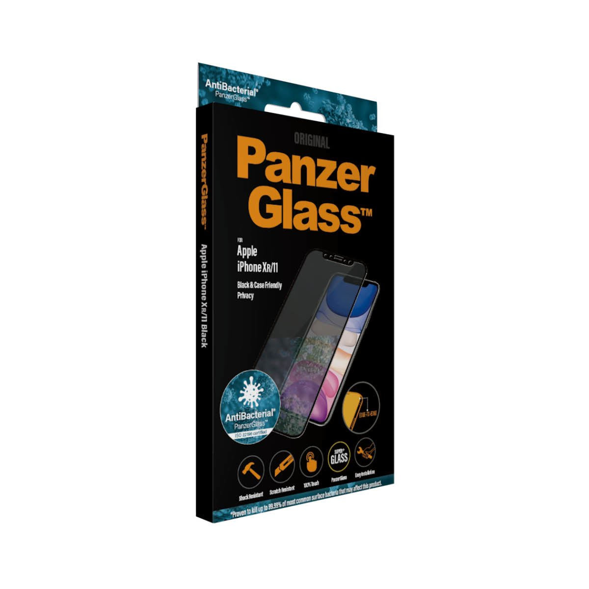 EAN 5711724126659 - PanzerGlass ® Privacy Screen Protector iPhone 11 | XR | Edge-to-Edge Protector de pantalla Apple 1 pieza( imagen 4